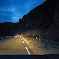 In the nigth, we had to drive slower, because the reindeers made themselves comfortable on the streets...