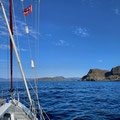 Circumnavigating the infamous cap of Stadlandet in quiet weather.