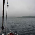 Lifting the anchor in thick fog