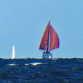 Heading to the anchorage of Aebelo (Apple Island)