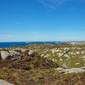 View towards Shetland, our next goal