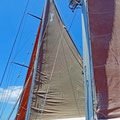 Setting full sails