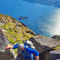 Some minor climbing spots.