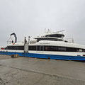 The next day we took the ferry to Havøysund to get some stuff. It's important to call the ferry in advance, as it only appears on call.