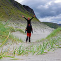 Endless sand dunes, almost like...