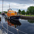 Life-boat on the way for excercises on the Loch Ness