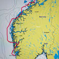 Continuously heading north for the last two weeks (since Germany 880nm).