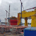 ...while Ben went to Haugesund with the ferry to pick up some material (new offshore platforms are being built there)