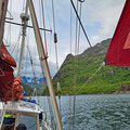 ...we said good bye to the Trollfjord...