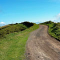 On the ridge of a volcano