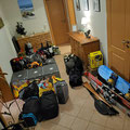 Luckily the apartment in Borsfleth is big enough...