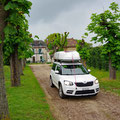 First night we spent in an old manor near Auxerre