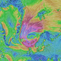 Only two days later the next lowpressure system brings the next storm. Nowbody here remembers such bad weather during winter time.