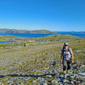 One sunny day between two storms. Going for a hike on the 400m high "Nato" mountain (called by the locals).