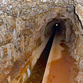 Levada flowing trough a tunnel