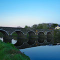 Short walk in the evening over the bridge of Ilen