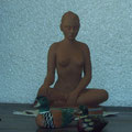 la sérénité sculpture argile