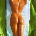 moulage platre d'aphrodite (peinture en cours)