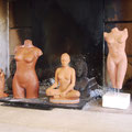 photo de groupe de mes sculptures