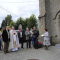 Eglise de la Sainte Vierge de Grosage (inauguration du vitrail) - Photo de Emilie Nisolle