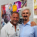 with artist Steven Balogh, photo: Nicole Ponesch ©