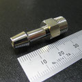 材質 : C3604　　 サイズ : 六角H10ｘ31.1　　　　　　 LOT : 1000　　 表面処理 : ニッケルメッキ 　　 写真のネジは、インチネジとなっておりますが、メートルネジ、テ―パネジ　他各種できます。 また、表面処理も各種取り扱っております。