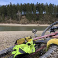 Ne Runde Chillen am Ufer . . .  Anschließend gehts weiter in Richtung Krinkelt ( Rocherrath ) 