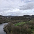 Schwammenauel . . . . Blick auf Hasenfeld - Heimbach . . . . Entlang am See gehts später hoch nach Schmidt - Steckenborn  . . .