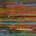 No. 07 - Mischtechnik Acryl auf Leinwand 100x20 cm (2009) 