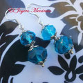 PC031 Cuentas facetadas azules 