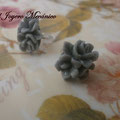 PF018 flor resina gris 