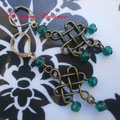 PC036 Red y cuentas verdes 