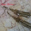 PCA005 pendientes cristales swarovski 