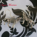 PA003 Pendientes lobo.