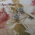 PLL013 Llaves plateadas, 5cm 