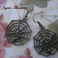 PA022 telaraña en bronce, 4,5cm