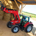 Massey Ferguson 5608 Frontladerschlepper (Quelle: AGCO)