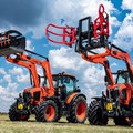 Kubota M6-122 & M6-132 Traktoren mit Frontlader (Quelle: Kubota)