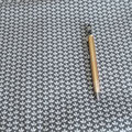 Stoff Grau/Schwarz 14