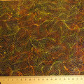 Stoff Braun 14 - Batik - Neu