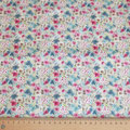 Stoff Beige 5 - Blumen