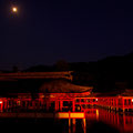 厳島神社夜景　【2012.10.26】