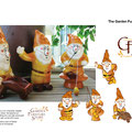 Character Design - Bob the garden gnome is a fun character created for the Garden Furniture Store. He became an integral part of the branding and was later produced in product form as a gift item at the GFS store.