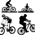 représentation de toutes les activités à vélo pratiquables dans les environs
