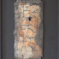 Wandobjekt Mixed Media, Raku 64 * 44 cm, 2006 Leihpreis 34.-- Euro, Kaufpreis 340.-- Euro