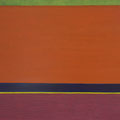 Orange, grün, violett multistripes, 2006 Acryl auf Leinwand 140 x 180 cm Kaufpreis 2400 Euro Leihpreis 240 Euro