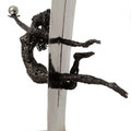 Right way - Size (cm): 50x68x21 -  Weigth: 9,4 kg - metal sculpture