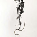 Breath of life - Size (cm): 50x25x127 (NOT AVAILABLE) - metal sculpture