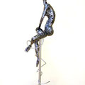 untitled - Size (cm): 35x84x20 - Weigth: 5,5 kg - metal sculpture