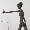 Vade retro - Size (cm): 59x53x110 - metal sculpture